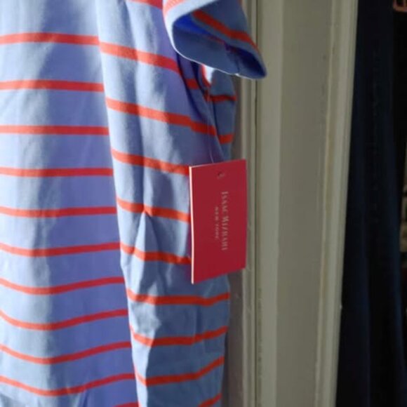 Isaac Mizrahi square neck tee shirt new - Picture 3 of 3